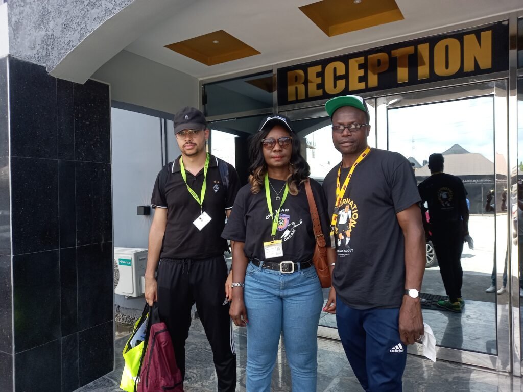 the president 7thwonders and scouting teamin Abuja