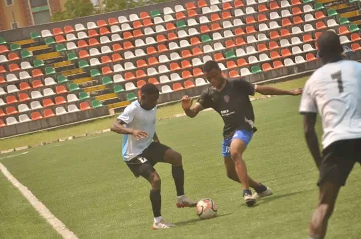 football moments at Uyo stadium