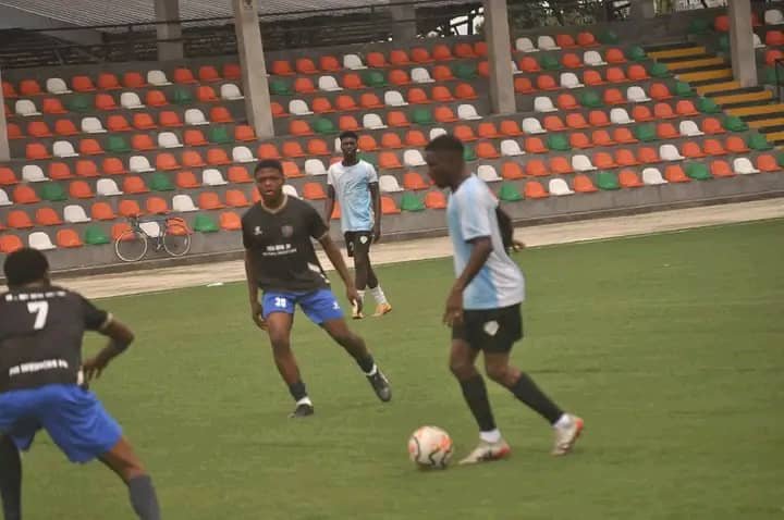 friendly match at uyo stadium