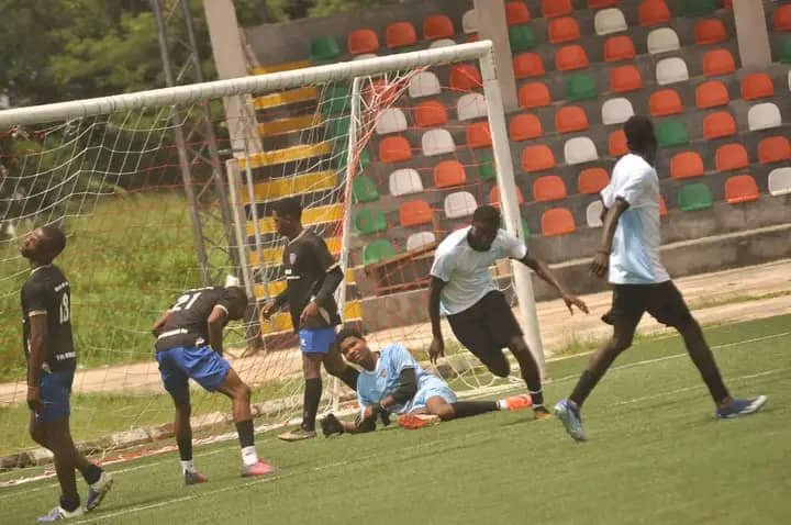 friendly match at uyo stadium