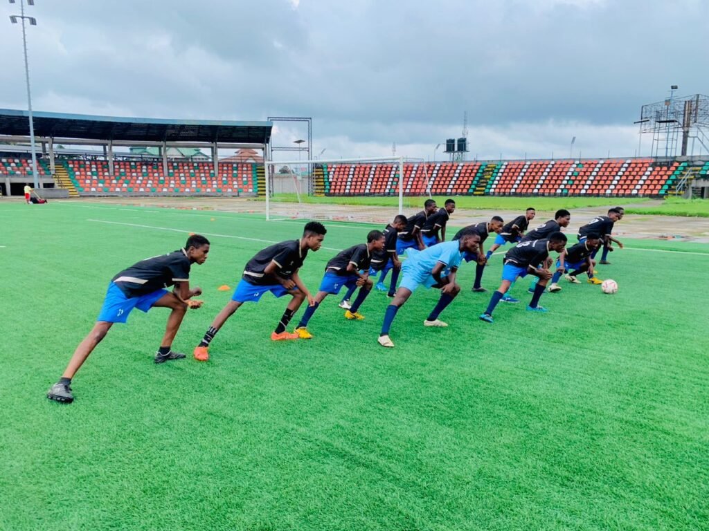 training 7thwonders with ibom angels friendly match 13.07.2024